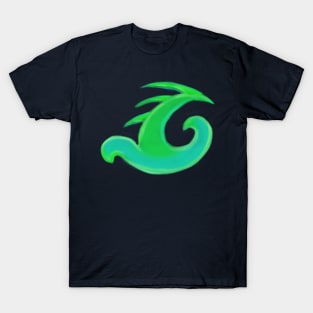 Green Spiky lights your way T-Shirt